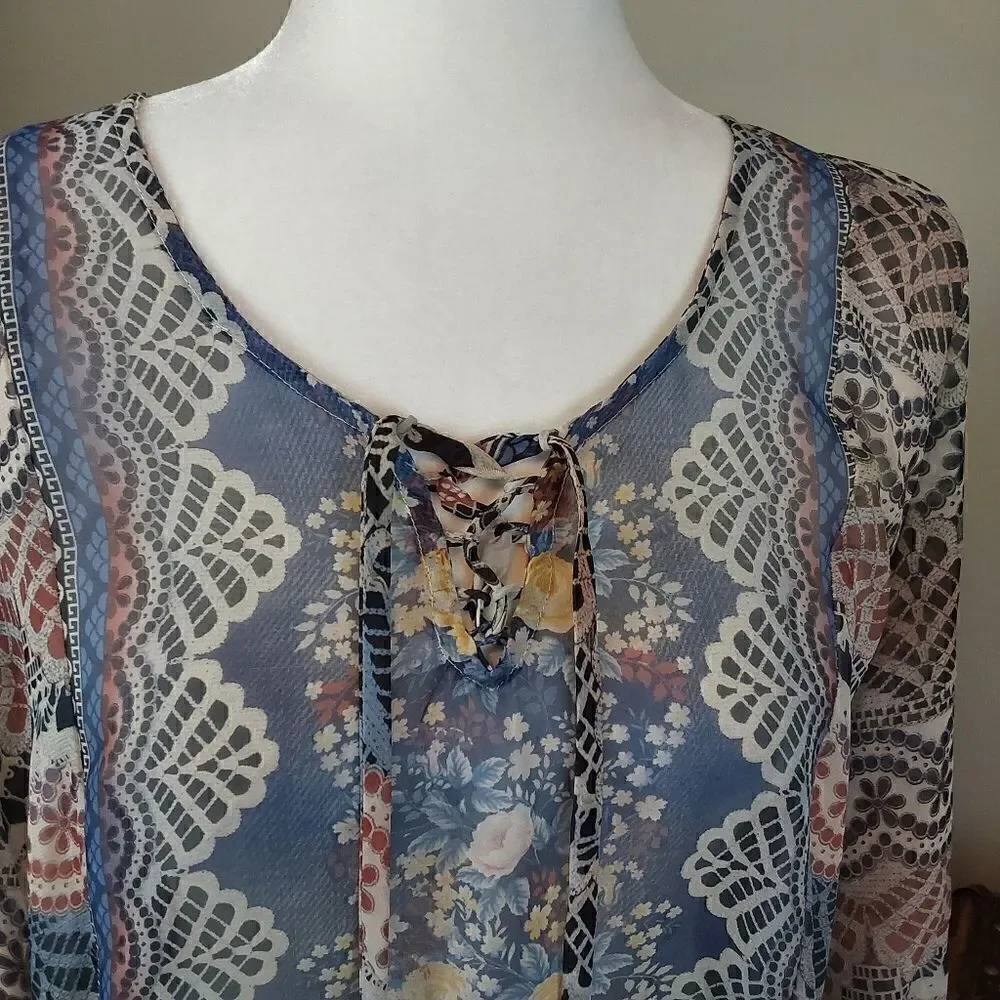 Unity World Wear Tunic/Top Sz L Lightweight